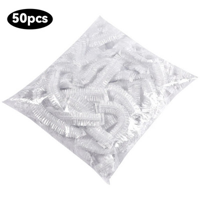 10/50/100 DB Színes Saran Wrap Eldobható Élelmiszer Takaró Élelmiszer minőségű Gyümölcs Frissen eltartható műanyag zacskó Konyhai kiegészítők