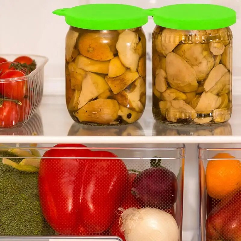 Silikoonist maailm 3-ühes korduvkasutatav toiduainete hoiukoht Hoida värske kate Lemmikloomakarbi karbi kate Silikoonist purgi kaas Kuumad köögitööriistad