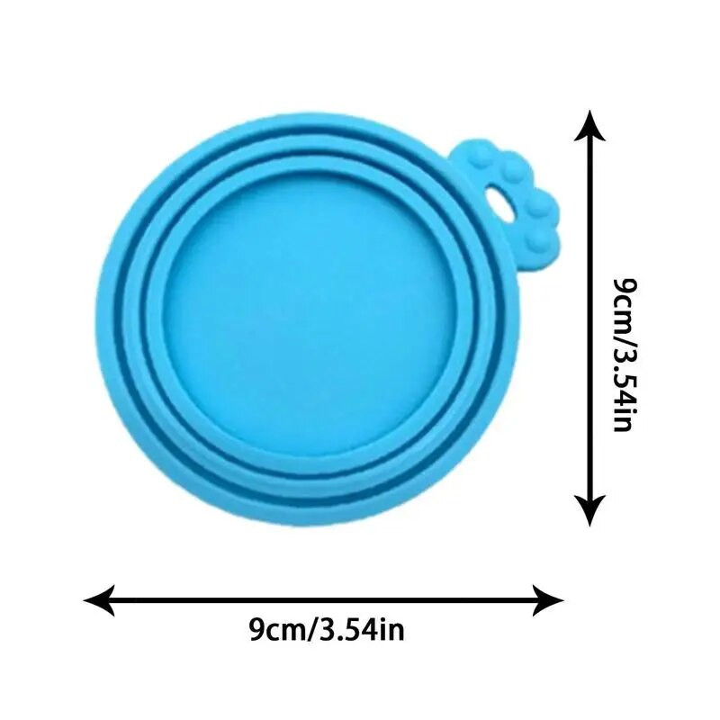 Silikoonist maailm 3-ühes korduvkasutatav toiduainete hoiukoht Hoida värske kate Lemmikloomakarbi karbi kate Silikoonist purgi kaas Kuumad köögitööriistad