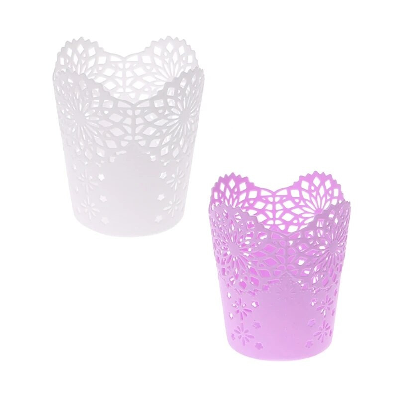 Nėrinių tuščiavidurio rašto rašiklio laikiklis šepetėlis laikymo rašiklis Pieštuko laikiklis Indelis Rašomasis stalas Dovanų daugiafunkcinis laikiklis