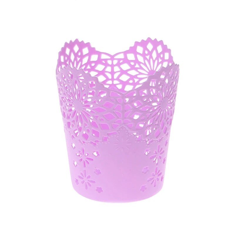 Nėrinių tuščiavidurio rašto rašiklio laikiklis šepetėlis laikymo rašiklis Pieštuko laikiklis Indelis Rašomasis stalas Dovanų daugiafunkcinis laikiklis