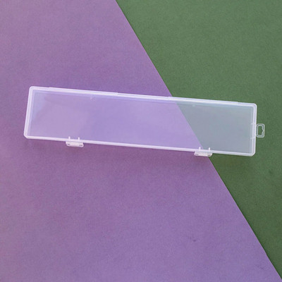 Plastične perle Kutija za pohranu 8/10 rešetke Kutija za nakit Uklonjiva prozirna kutija Kuka Organizator za pohranu za naušnice Nokti
