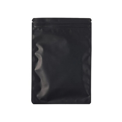 10-50 buc. Saci de pachete cu fermoar plat Mylar metalic cu două fețe.