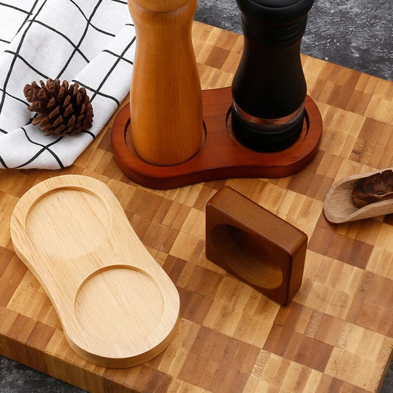 Pipraveski kandik, bambusest teealus, soola-piprašeiketi alus, puidust köögihoidik, bambusest puidust potti kandik köögitööriistad