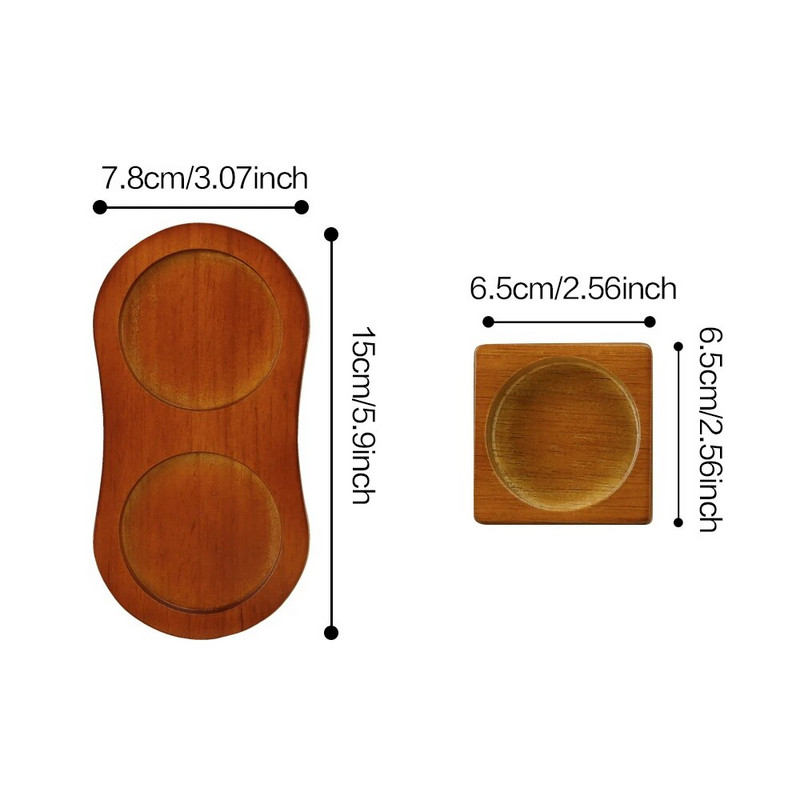 Pipraveski kandik, bambusest teealus, soola-piprašeiketi alus, puidust köögihoidik, bambusest puidust potti kandik köögitööriistad