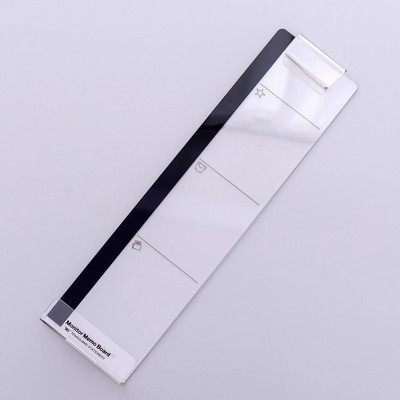 Kreativni akrilni monitor Ploča s podsjetnicima za poruke za ljepljive bilješke Prozirna kartica s imenom Držač telefona Stolni plastični držač Pribor