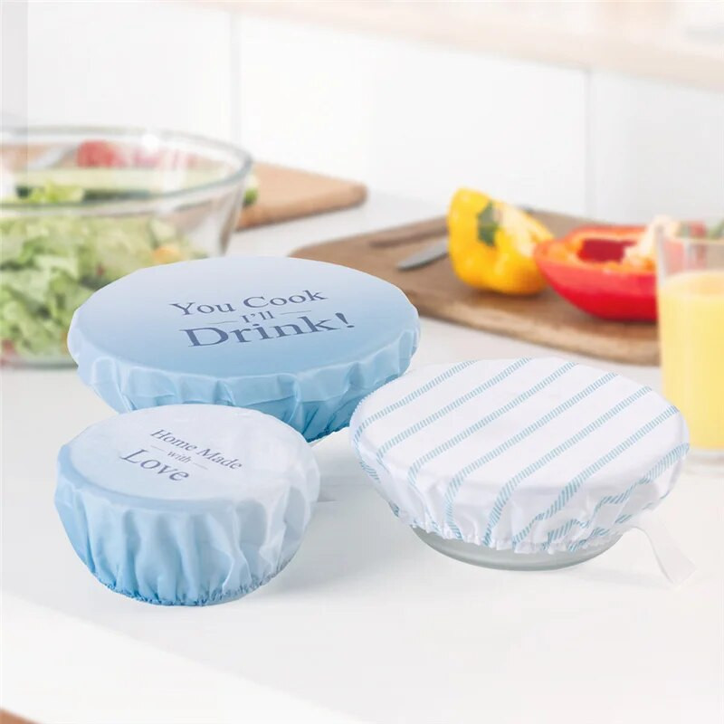 Oxford tkanina s otisnutim poklopcem za zdjelu Višekratna elastična zdjela za hranu Zaštitna navlaka Višenamjenski poklopac kuhinjskog spremnika