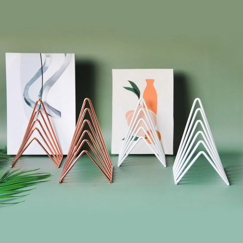 Kūrybiškas geometrinis laikymo stovas, paprastas kaltinis planšetinis kompiuteris, laikraštis, daugiafunkcinis stendo laikiklis, dovanos