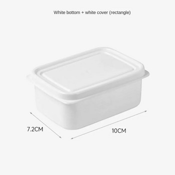 Διαφανές κουτί συντήρησης ψυγείου Πλαστικό χωριστό κουτί αποθήκευσης Τετράγωνης ποιότητας τροφίμων Σφραγισμένο κουτί σφράγισης τροφίμων με αντοχή στο κρύο