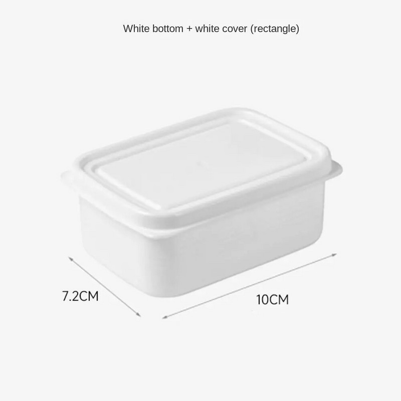 Cutie transparentă de conservare a frigiderului Cutie pătrată de depozitare din plastic de calitate alimentară, cutie sigilată, rezistentă la frig.