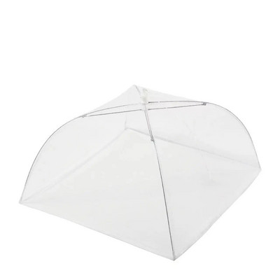 Összehajtható élelmiszerhálós huzat légy szúnyog elleni felugró ételtakaró esernyő étkezés zöldség gyümölcs légáteresztő burkolat Konyhai kiegészítők