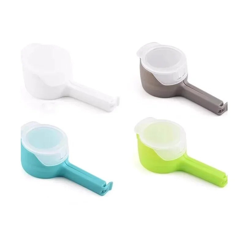 Užkandžių sandarinimo spaustukas Fresh Seal Clamp Plastikinis pagalbininkas Maisto laikytojas Sandarinimo artefaktas Kelioniniai virtuvės prietaisai