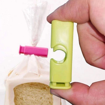 8 τμχ Κλιπ συντήρησης φαγητού πίεσης ελατηρίου Πλαστικά κλιπ στεγανοποίησης επαναχρησιμοποιήσιμα φορητά αντιολισθητικά για την κουζίνα Gadget