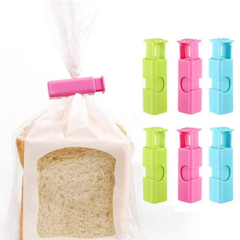 8 τμχ Κλιπ συντήρησης φαγητού πίεσης ελατηρίου Πλαστικά κλιπ στεγανοποίησης επαναχρησιμοποιήσιμα φορητά αντιολισθητικά για την κουζίνα Gadget