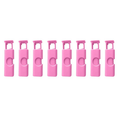 Clip de etanșare din plastic, 8 buc pentru conservarea alimentelor, cu arc de presiune, antiderapant portabil, reutilizabil, rezistent la umiditate