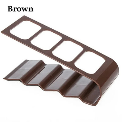 „Creative Four Grid“ nuotolinio valdymo pultelis, laikymo lentyna, laikymo dėžutė, plastikinis stalinis stovas, namų saugojimo organizavimas