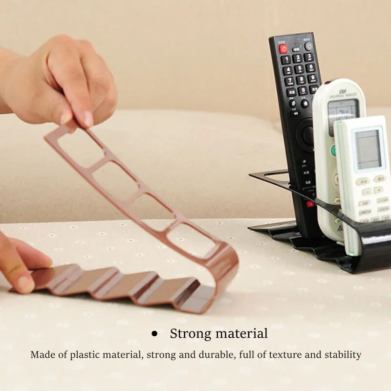 „Creative Four Grid“ nuotolinio valdymo pultelis, laikymo lentyna, laikymo dėžutė, plastikinis stalinis stovas, namų saugojimo organizavimas