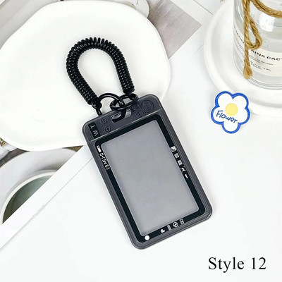 Akrilinis kortelių dėklas pakabukas kortelių laikiklis kortelių apsauginis dėklas Skaidrus kortelių dėklas Įjungiamas kortelių laikiklis Daugiaspalvis dekoratyvinis