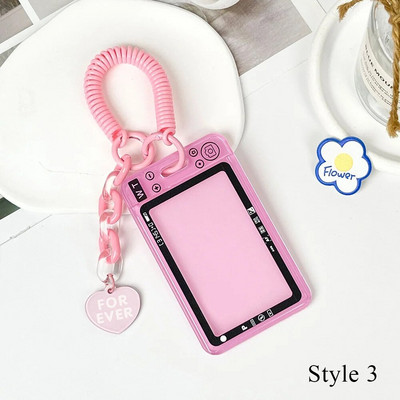 Akrilinis kortelių dėklas pakabukas kortelių laikiklis kortelių apsauginis dėklas Skaidrus kortelių dėklas Įjungiamas kortelių laikiklis Daugiaspalvis dekoratyvinis