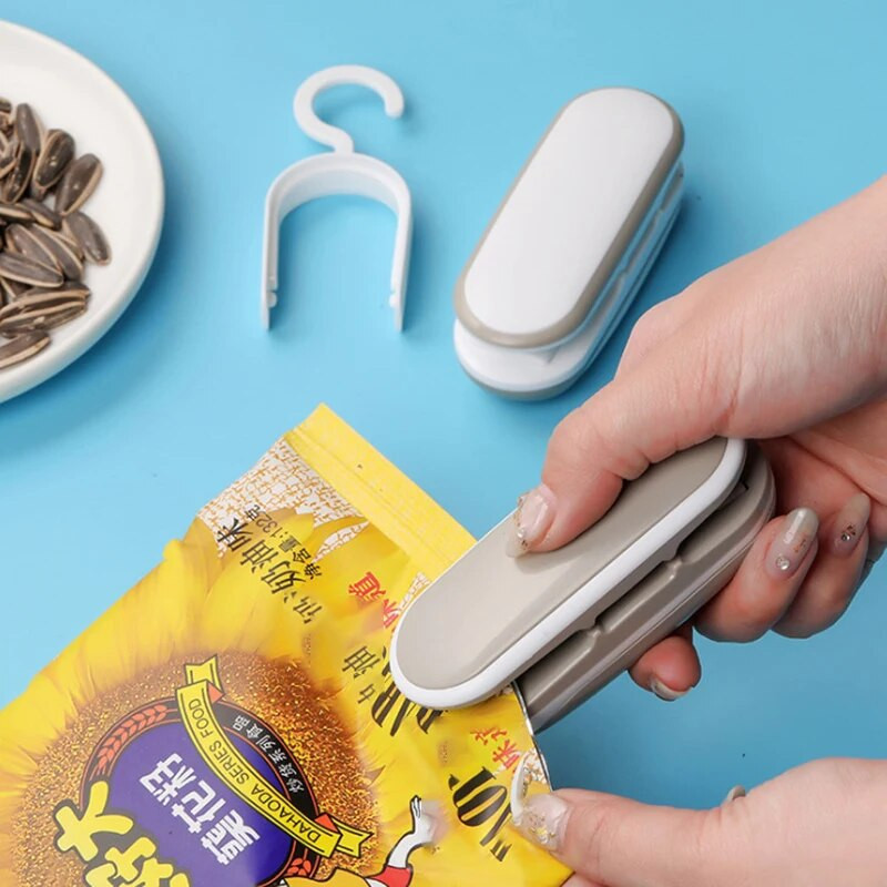1 KOM Mini prijenosni uređaj za zavarivanje, stroj za toplinsko zavarivanje paketa za zatvaranje vrećica, termoplastična zatvaranje vrećica za hranu bez baterija