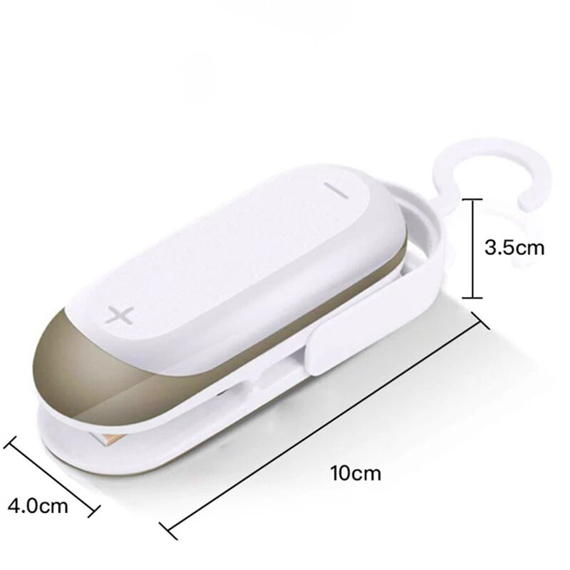 1 KOM Mini prijenosni uređaj za zavarivanje, stroj za toplinsko zavarivanje paketa za zatvaranje vrećica, termoplastična zatvaranje vrećica za hranu bez baterija