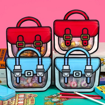 Нови чанти за бисквитки Ученически чанти Форма за пакети за закуски Чанти за бонбони Опаковъчни чанти с цип Подаръци за деца Декорация за рожден ден