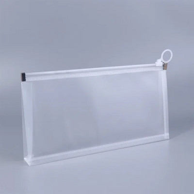 Θήκη αποθήκευσης γραφικής ύλης Διαφανής τσάντα εγγράφων A4 A5 A6 Γραφείο Θήκη αρχείου γραφείου Σχολικός φάκελος Θήκη με φερμουάρ Θήκη Βρόχου Οργάνωση