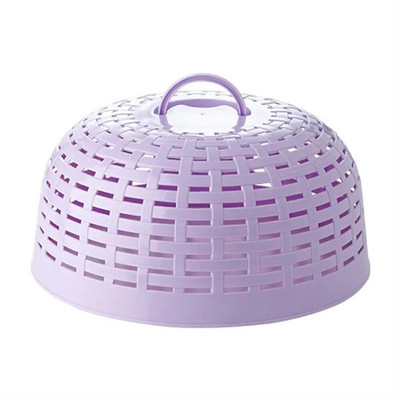 Acoperire pentru alimente Acasă Anti țânțari Husă pentru legume Husă rotundă din plastic pentru mâncare Masă de sufragerie Husă pentru alimente Accesorii pentru bucătărie