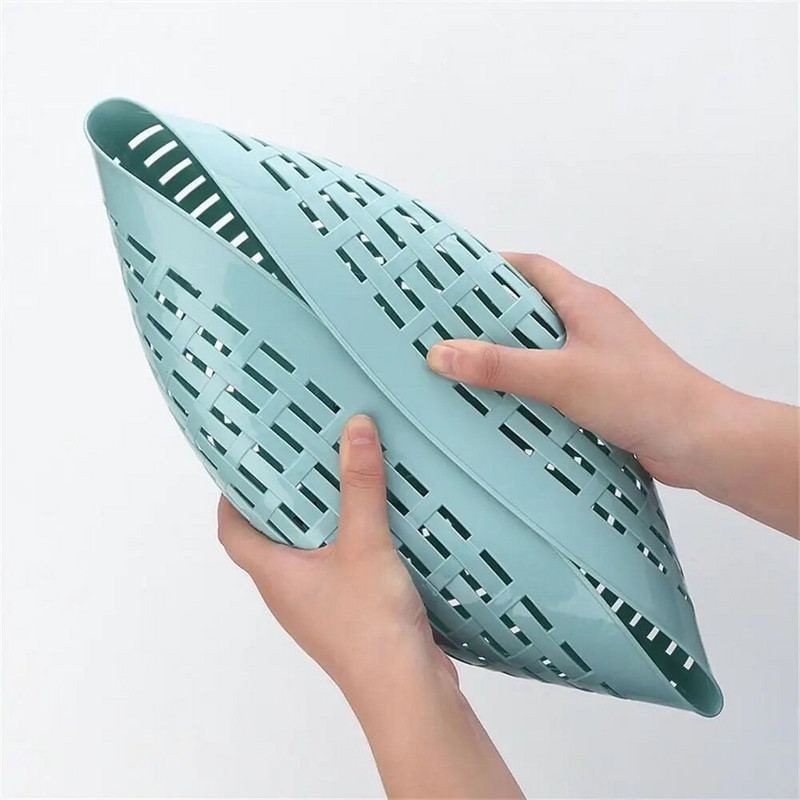 Maisto dangtelis Pagrindinis dangtis nuo uodų, daržovių dangtis Plastikinis apvalus maisto dulkėms atsparus valgomojo stalo maisto uždangalas Virtuvės priedai