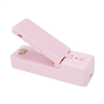 Mini műanyag zacskó lezáró gép tárolótáska kapcsos USB újratölthető tömítőgép Hordozható pecsételő élelmiszer-snack konyhai eszközökhöz