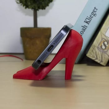 Ψηλοτάκουνα βάση στήριξης κινητού τηλεφώνου Mini σιλικόνης ψηλοτάκουνα γυναικεία παπούτσια Γυναικεία Κόκκινο Λευκό Μαύρο Κίτρινο Δώρο
