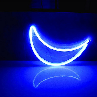 Φεγγάρι LED Neon Light Φεστιβάλ Διακόσμηση Φωτεινό φωτιστικό νέον για κρεβατοκάμαρα Σαλόνι Διακόσμηση σπιτιού Δώρο για ενήλικα παιδιά
