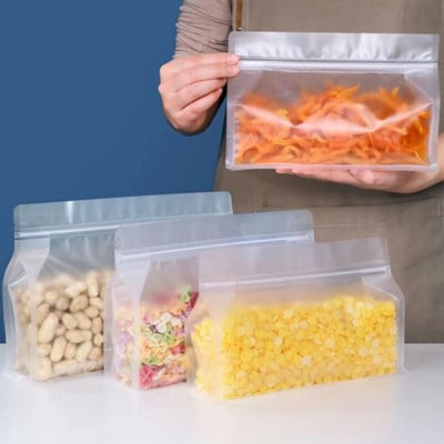 1 tk toiduainete lukuga kotid säilituskotid korduvkasutatav külmkapp.