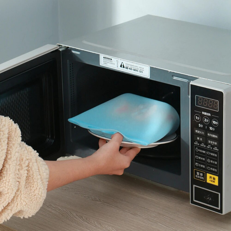 Maisto silikono maisto laikymo maišelis Daugkartiniai maišeliai maisto laikymui Hermetiškas sandarus mikrobangų krosnelėje saugus vaisių ir daržovių laikymo maišelis