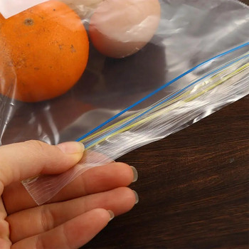 Φερμουάρ Φρούτων Συντήρησης Σφραγισμένο Κατάψυξη Θέρμανση Δοχείο Τροφίμων Διατήρηση φρέσκιας τσάντας Αποθήκευση Τσάντες Οργανωτής Ψυγείου