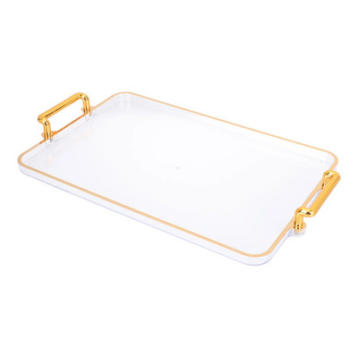 Pladanj Nakit Posluživanje Otomanski Desertni tanjur Organizator Izlog za umivaonik Delikatni batlerov stol Pladanj za kavu Kuhinjski doručak