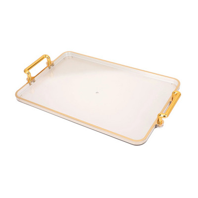 Pladanj Nakit Posluživanje Otomanski Desertni tanjur Organizator Izlog za umivaonik Delikatni batlerov stol Pladanj za kavu Kuhinjski doručak