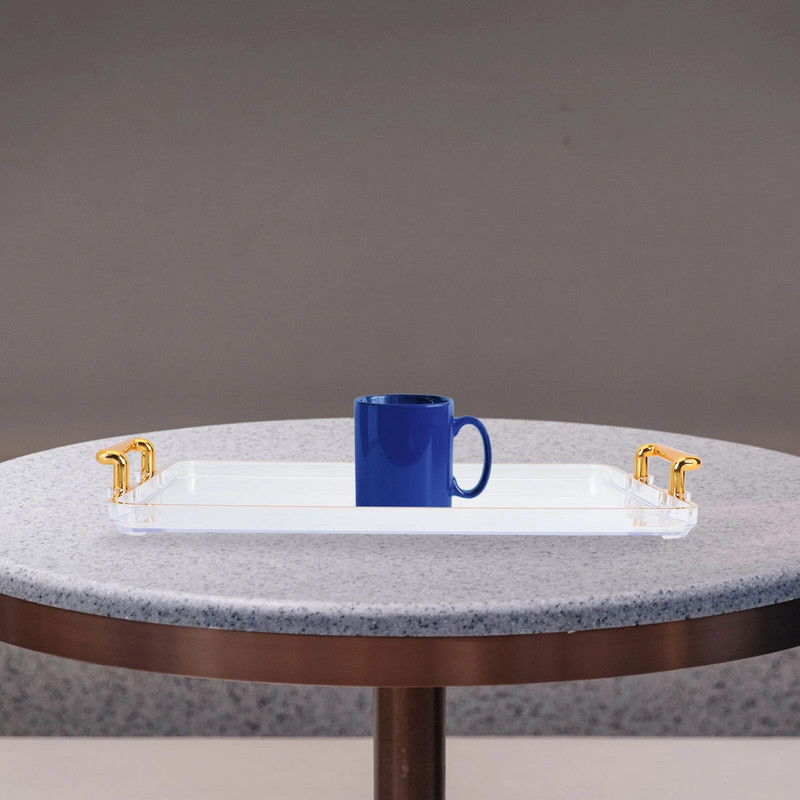 Pladanj Nakit Posluživanje Otomanski Desertni tanjur Organizator Izlog za umivaonik Delikatni batlerov stol Pladanj za kavu Kuhinjski doručak