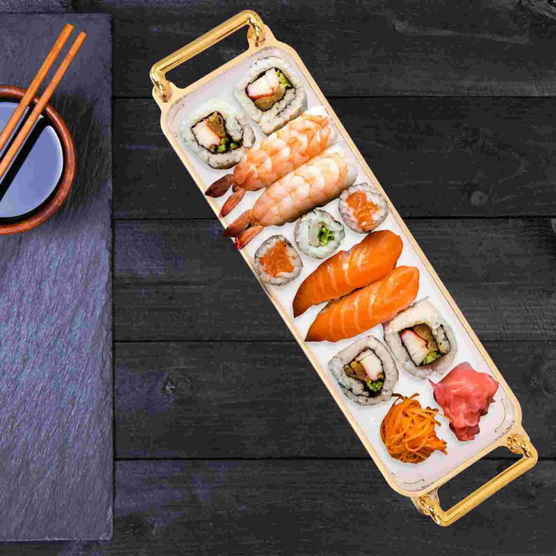 Pladanj Nakit Posluživanje Otomanski Desertni tanjur Organizator Izlog za umivaonik Delikatni batlerov stol Pladanj za kavu Kuhinjski doručak