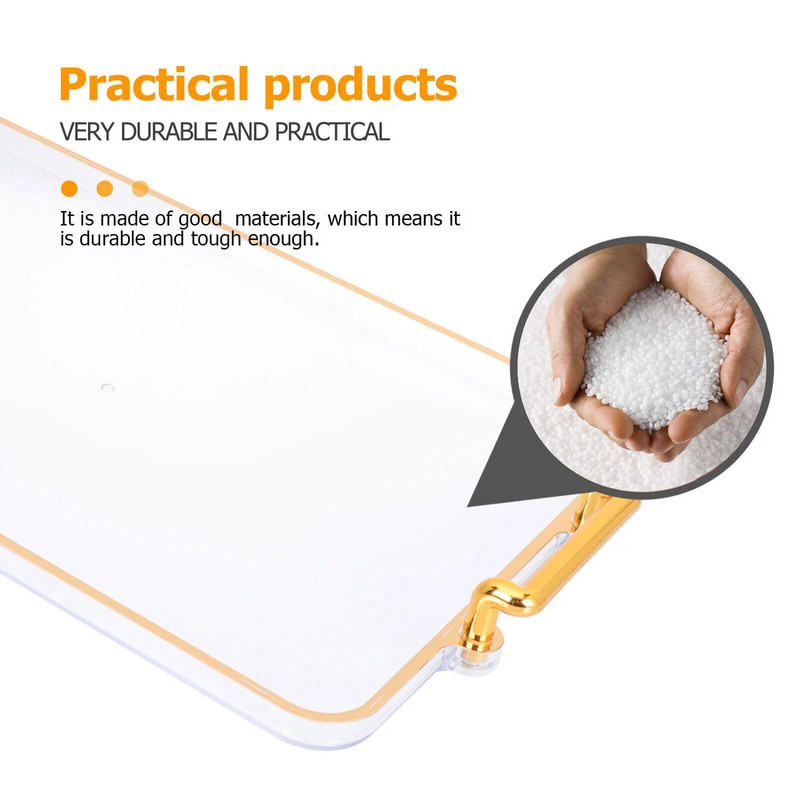 Pladanj Nakit Posluživanje Otomanski Desertni tanjur Organizator Izlog za umivaonik Delikatni batlerov stol Pladanj za kavu Kuhinjski doručak