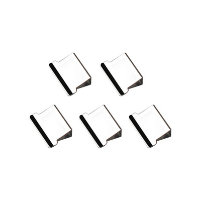 Jäljeta klammerdaja Metallklambriga Push Clipper Paberi fikseerimine Korraldatav klammerdaja Korduvkasutatav kaasaskantav Push Clamp Kontori hoiutarvikud