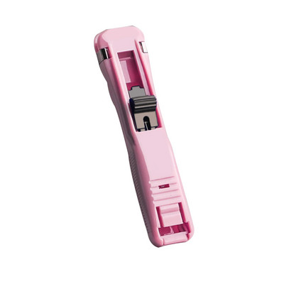 Jäljeta klammerdaja Metallklambriga Push Clipper Paberi fikseerimine Korraldatav klammerdaja Korduvkasutatav kaasaskantav Push Clamp Kontori hoiutarvikud