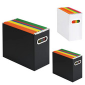 Sulankstoma failų dėžutė su metaline rankena Vieta be dangčio dizaino laikymo dėžutė Failų tvarkytuvė Nešiojamiesiems kompiuteriams Žurnalams Dokumentai