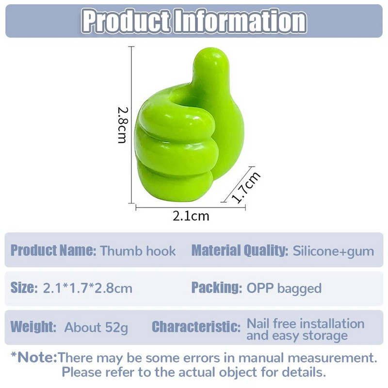 2-10 vnt. daugiafunkcinis spaustukų laikiklis nykščio sieninis kabliukas Rašomojo stalo vielos laikiklis Lipnus laido laikiklis vielos kabykla Biuro stalinis automobilis
