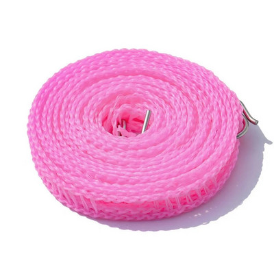 Neslidžios, vėjui atsparios drabužių linijos Audinių džiovinimo stovas Lauko skalbinių virvė su įtempikliu Nešiojamų kelionių drabužių linija vėdinimo virvė