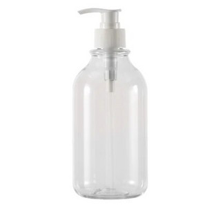 300/500 ml dozator de săpun de baie sticla șampon gel de duș sticla tip presare sticla goală reîncărcabilă lucioasă etichete impermeabile