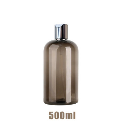 Flacon dozator de capacitate mare de 250/500 ml, loțiune lichidă, șampon, săpun, sticle pentru presă, sticle portabilă reîncărcabilă pentru călătorie de hotel