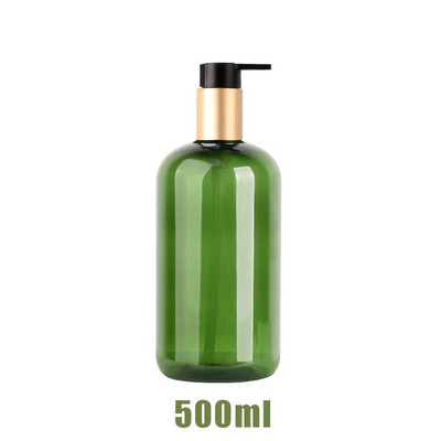Flacon dozator de capacitate mare de 250/500 ml, loțiune lichidă, șampon, săpun, sticle pentru presă, sticle portabilă reîncărcabilă pentru călătorie de hotel
