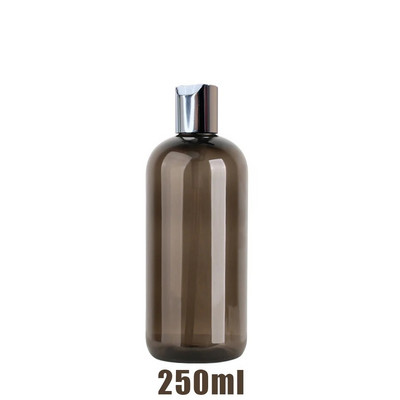 Flacon dozator de capacitate mare de 250/500 ml, loțiune lichidă, șampon, săpun, sticle pentru presă, sticle portabilă reîncărcabilă pentru călătorie de hotel