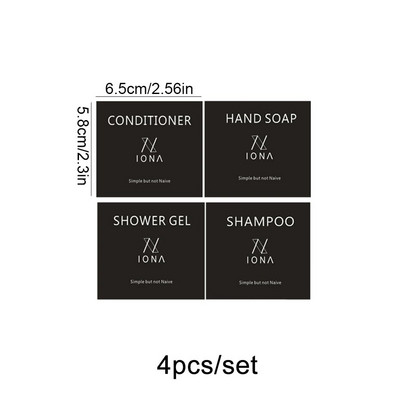 Flacon dozator de capacitate mare de 250/500 ml, loțiune lichidă, șampon, săpun, sticle pentru presă, sticle portabilă reîncărcabilă pentru călătorie de hotel